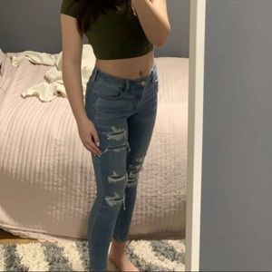 american eagle skinny jeans